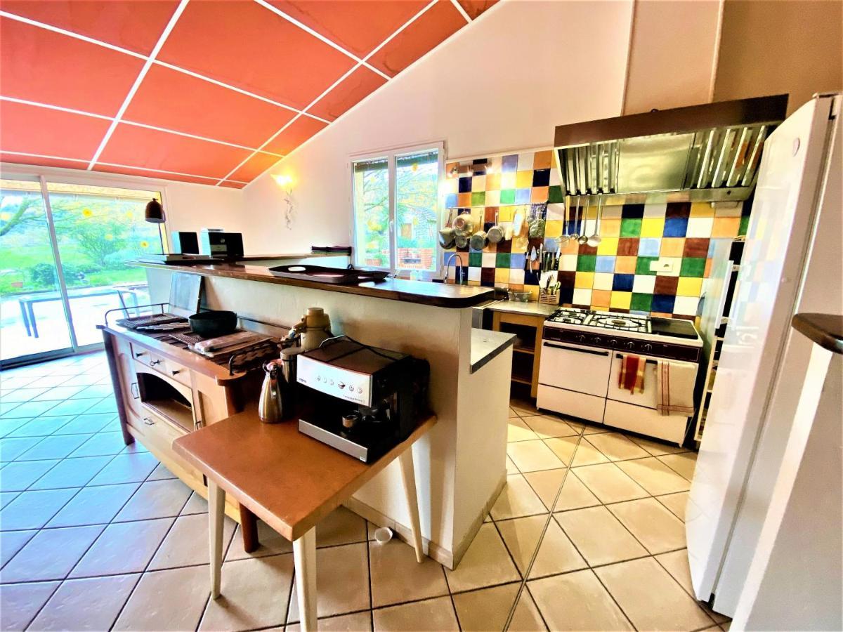 Gite De Groupe 15 A 19P, Parc, Salle De Reception - Chambres D'Hotes En Semaine Вильнёв-де-Бер Экстерьер фото